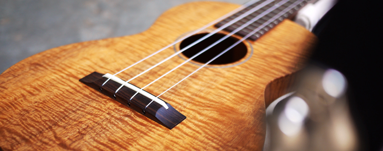koa wood ukulele